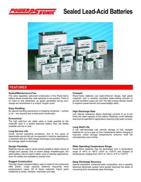 sealed lead acid battery testing